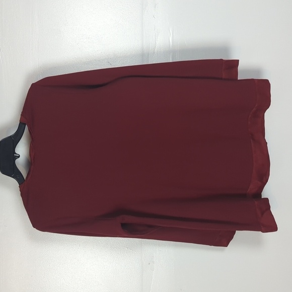 Soft Surroundings Satin Trimmed Sweatshirt - Picture 2 of 9